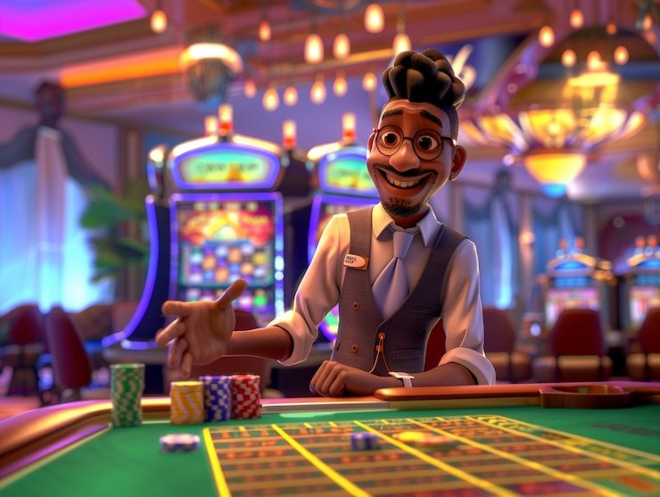 Mobile phone displaying live dealer table on player 333 platform